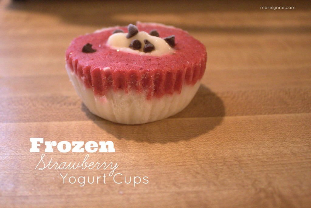 frozen yogurt cups