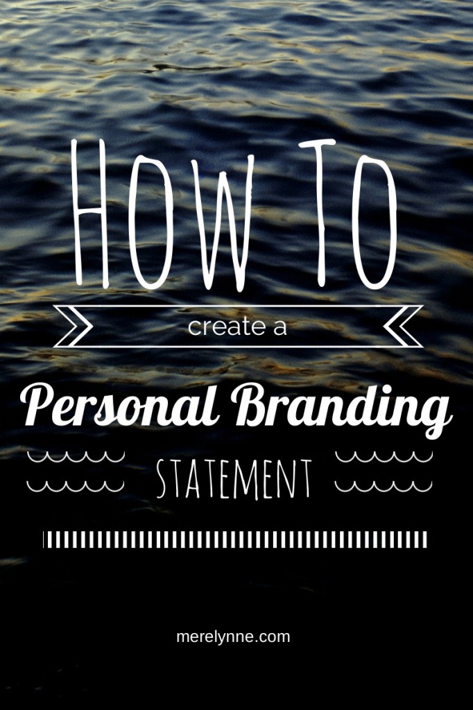 personal branding statement