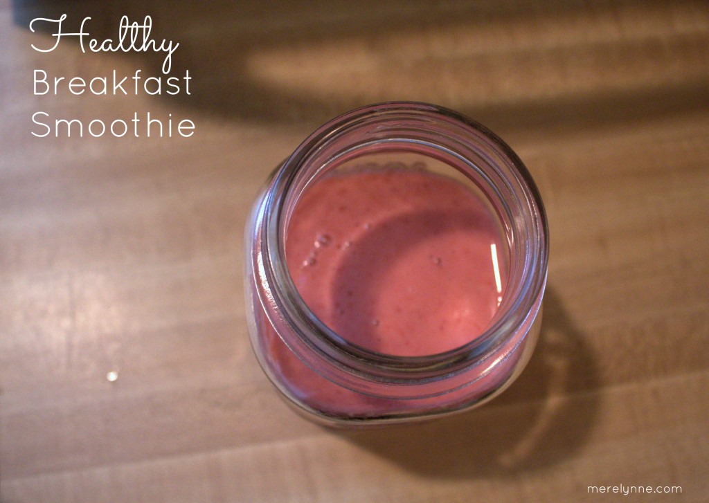 breakfast smoothie