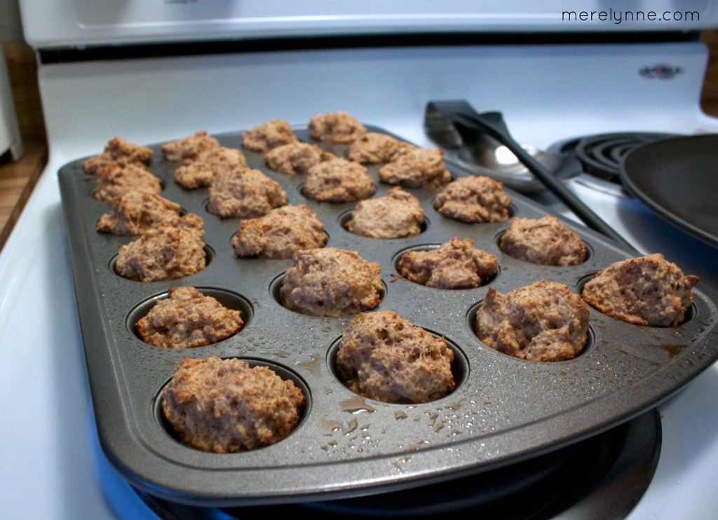 Whole Wheat Cinnamon Sugar Mini Muffins