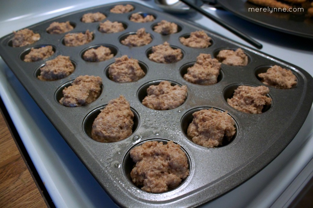 Whole Wheat Cinnamon Sugar Mini Muffins