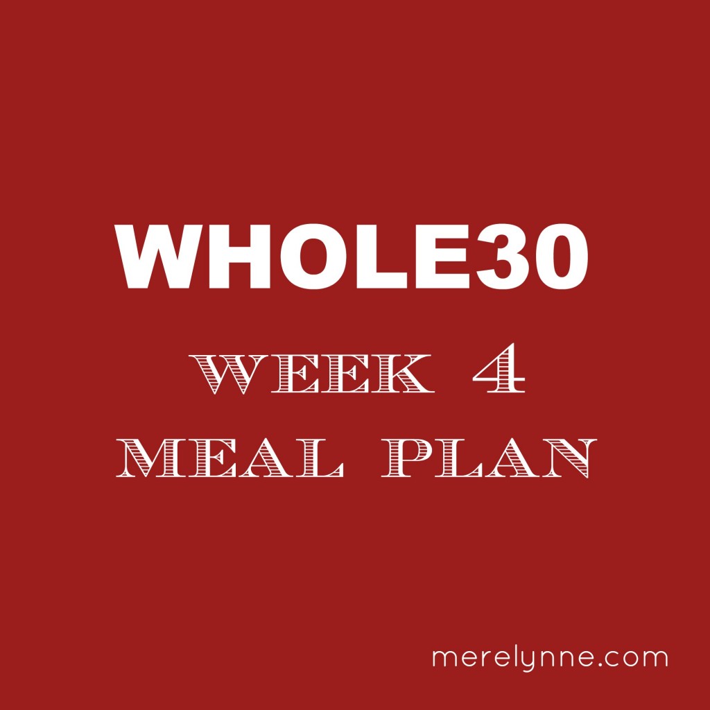 whole30 meal plan