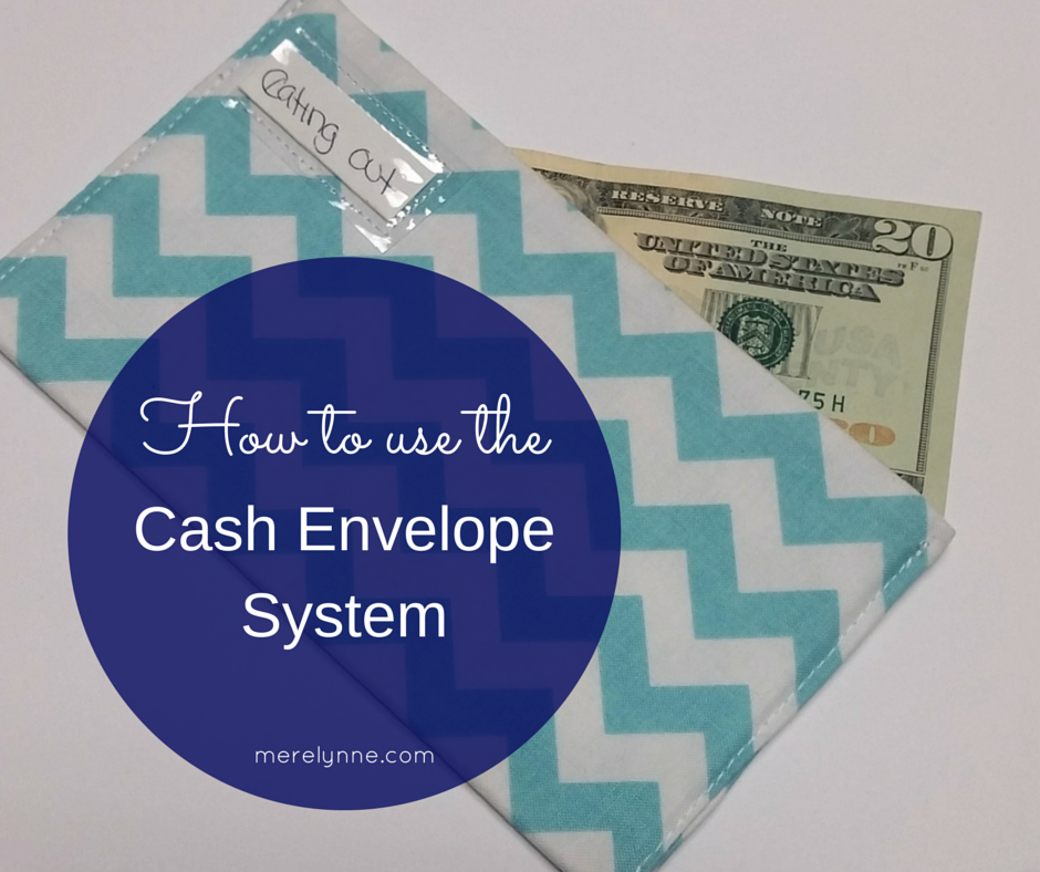 how to use the cash envelope system