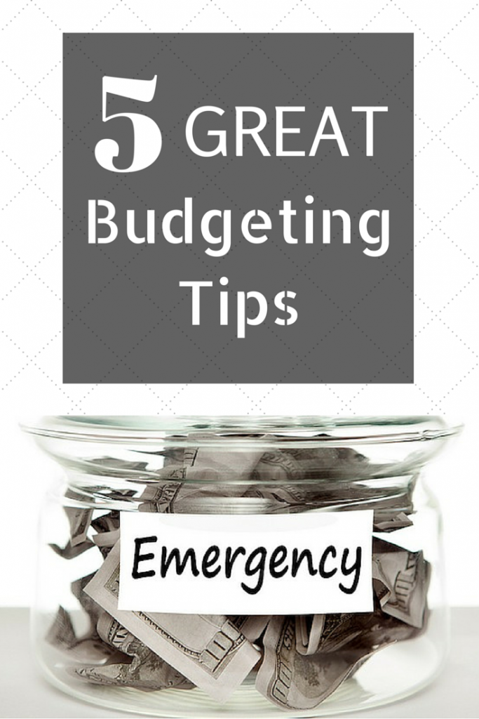 5 great budgeting tips