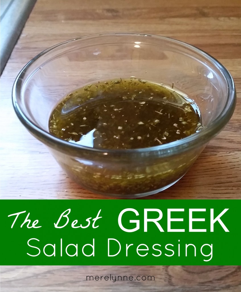 Greek Salad Dressing Recipe