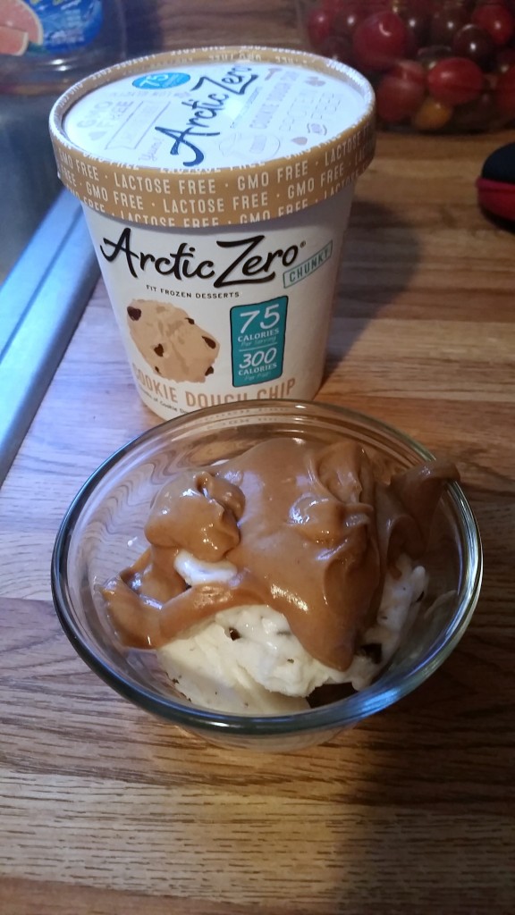 2 ingredient ice cream topping