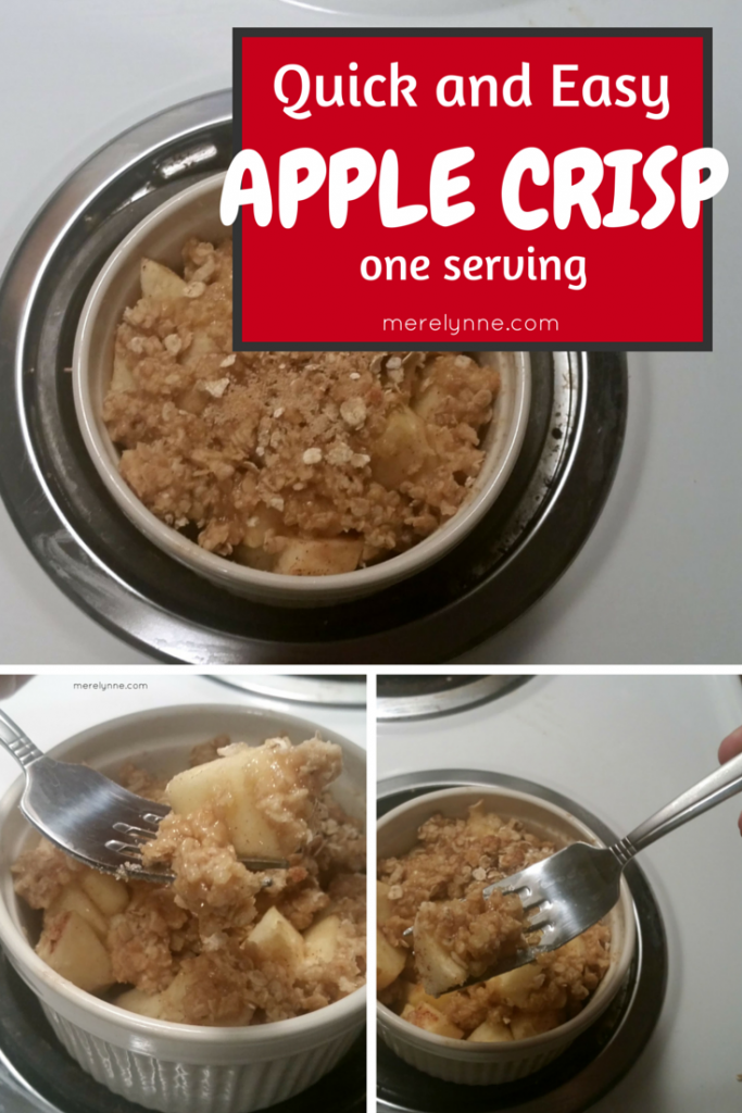 quick and easy apple crisp