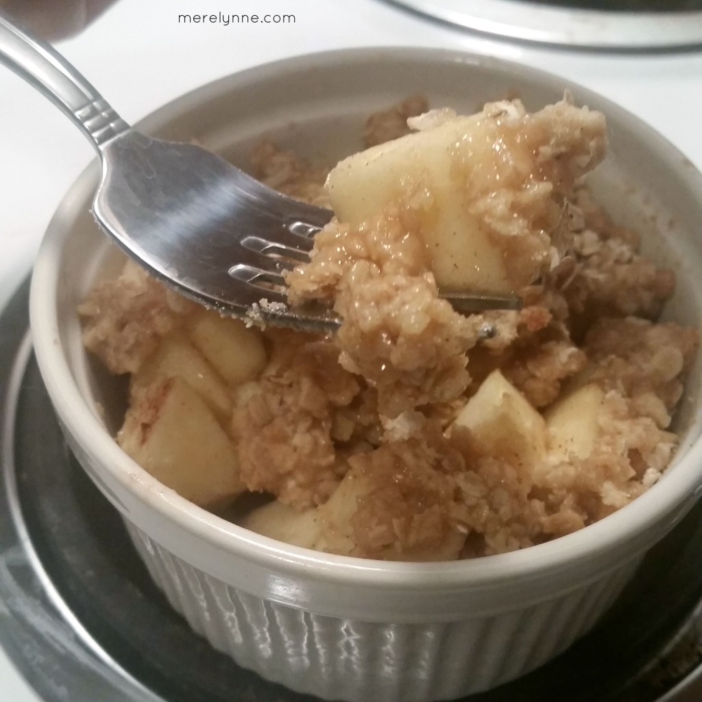 quick and easy apple crisp