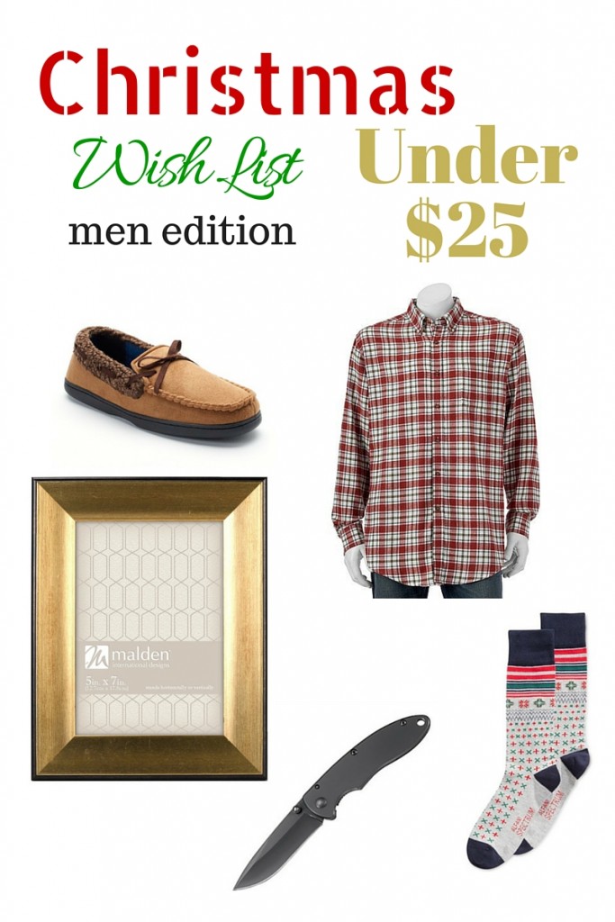 Men's Christmas Wish List