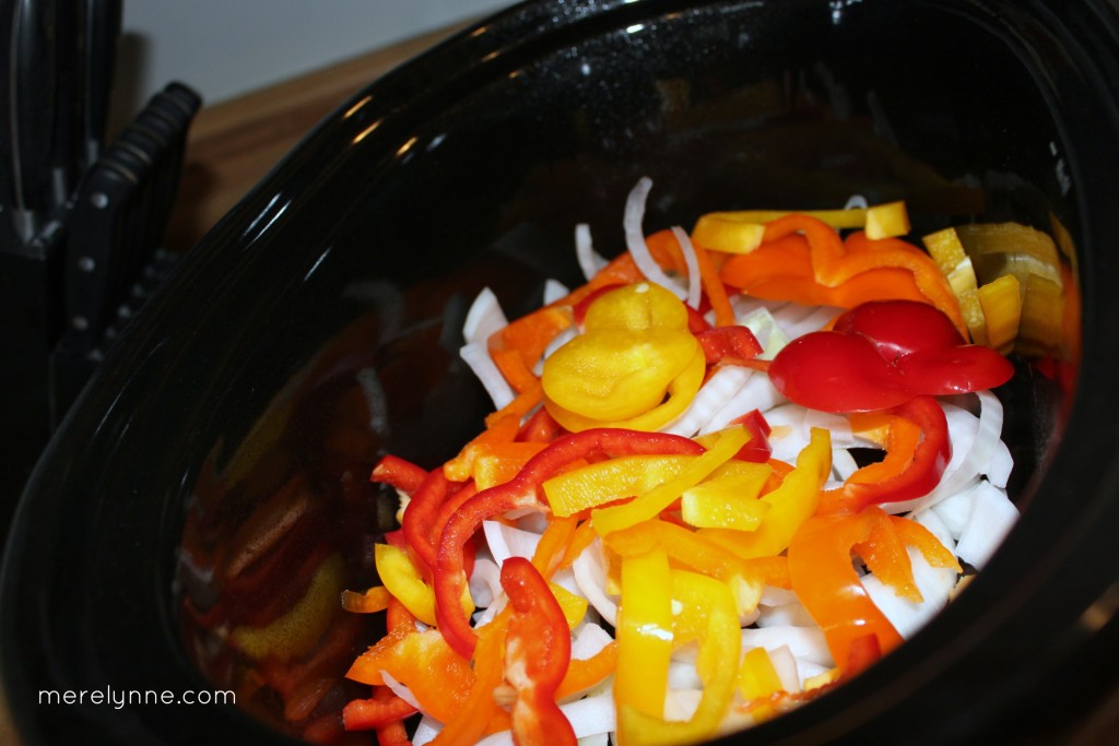 crockpot chicken fajitas