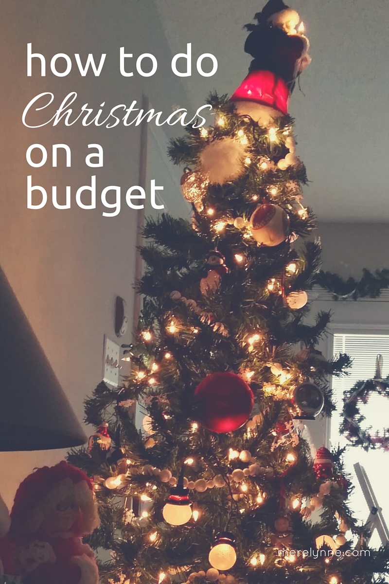 How to do Christmas on a Budget Meredith Rines