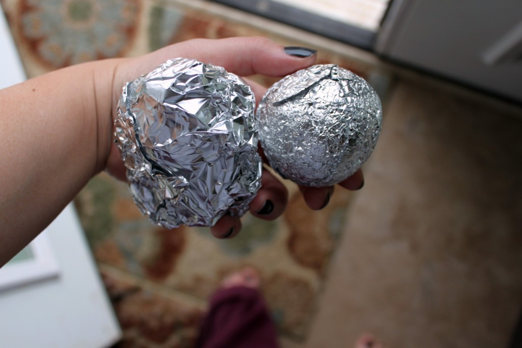 DIY Dryer Foil Balls