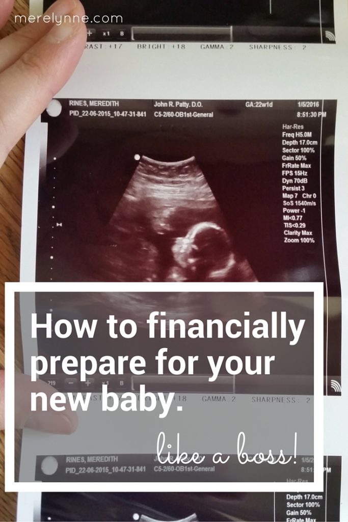 How to financially prepare for your new baby.