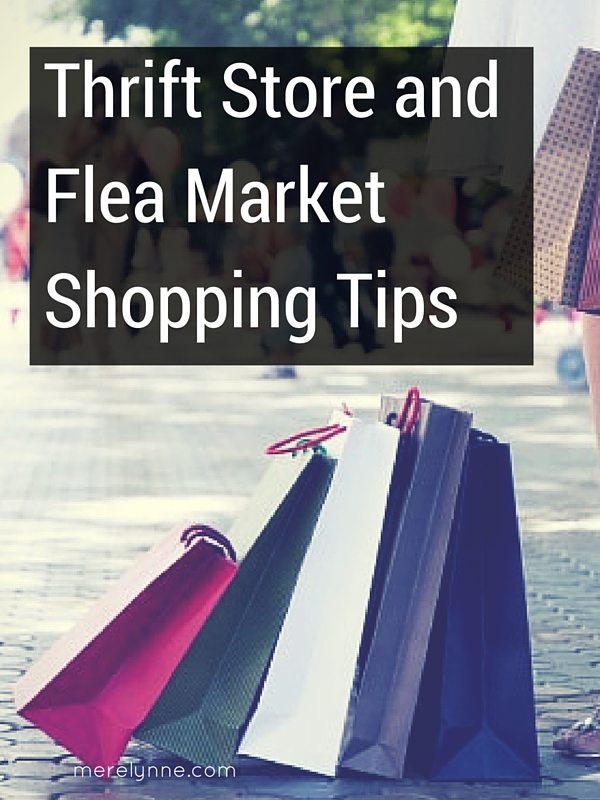 Thrift Store and Flea Market Shopping Tips