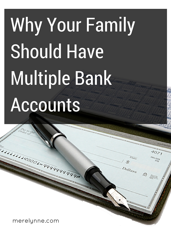 multiple bank accounts