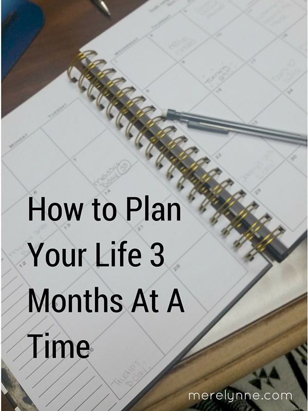 planning your time