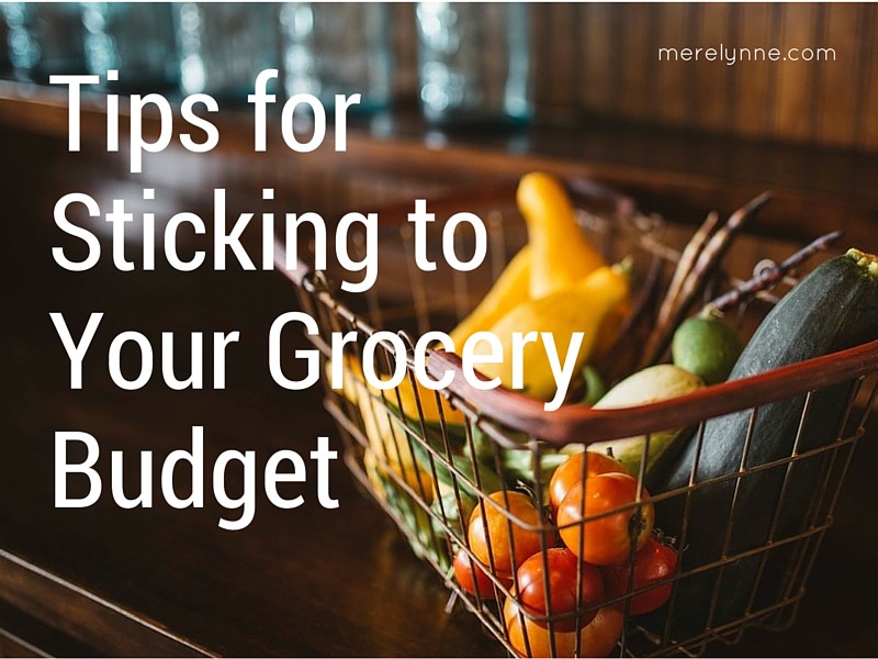 Tips for Sticking to Your Grocery Budget