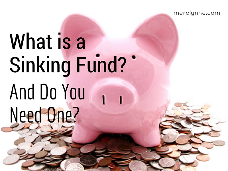 What is a sinking fund