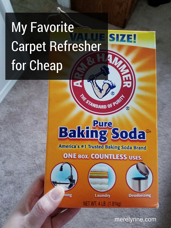 My Favorite Carpet Refresher for Cheap