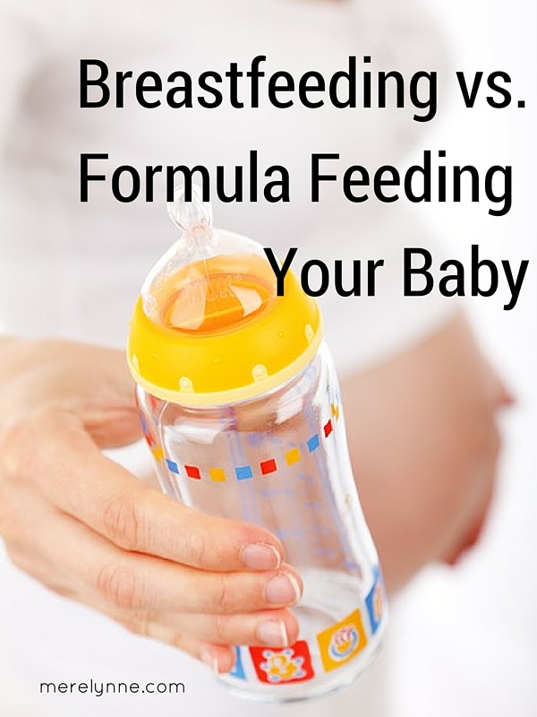 breastfeeding vs. formula feeding