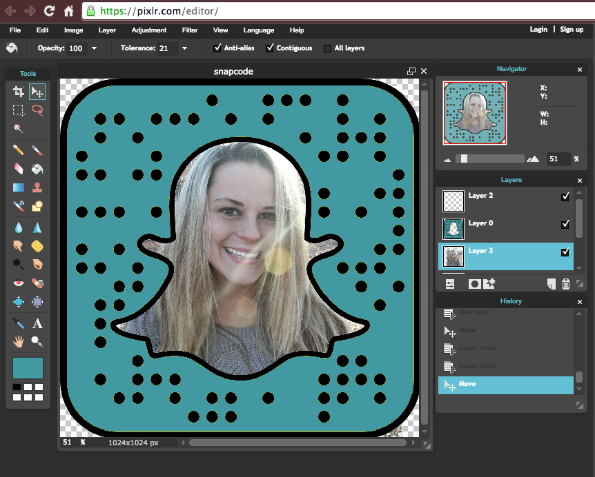 personalize snapcode