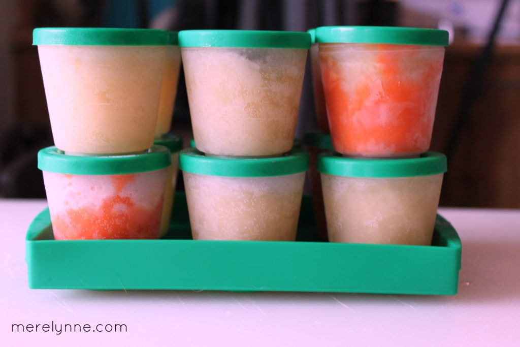 make your own baby food