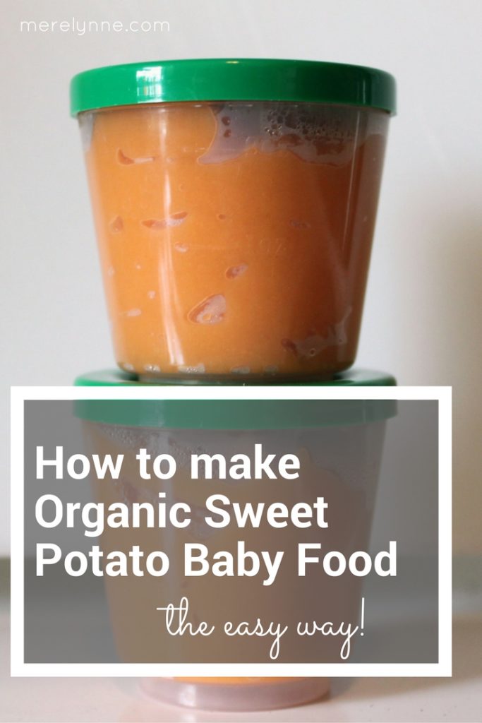 sweet potato baby food
