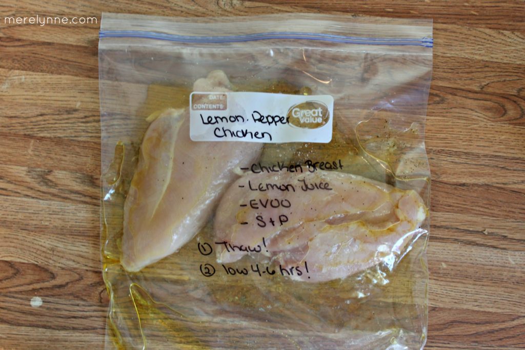 freezer lemon pepper chicken slow cooker