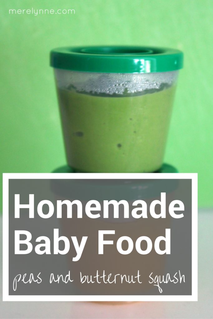 homemade baby food, peas baby food, butternut squash baby food, baby food making