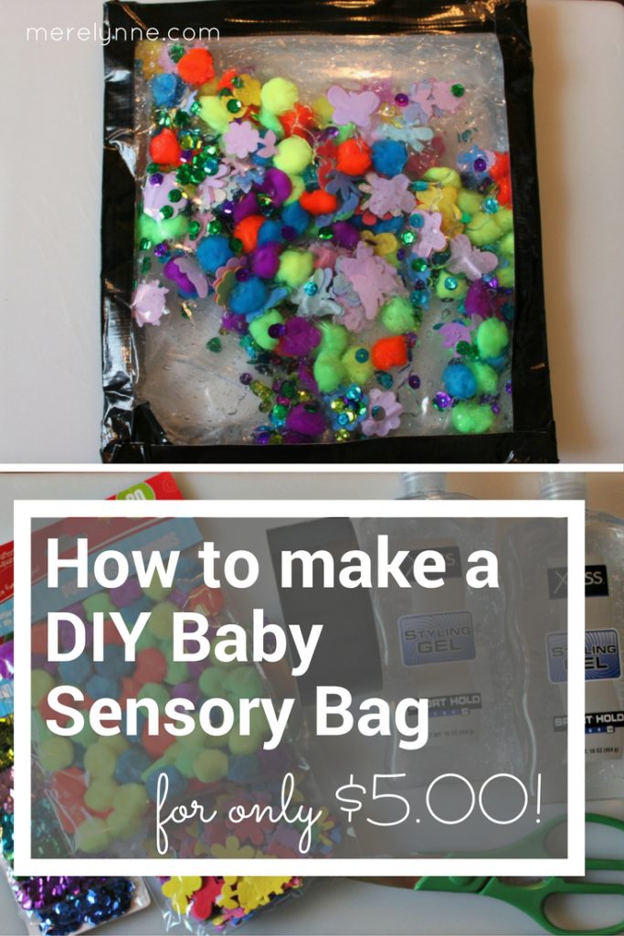 DIY Baby sensory bag
