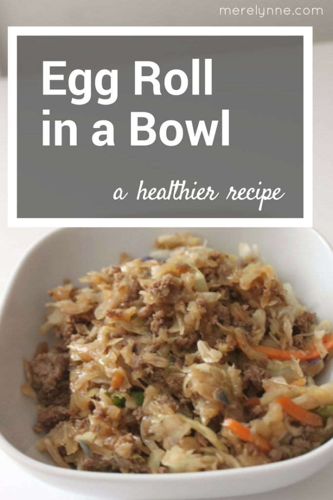 egg roll in a bowl recipe