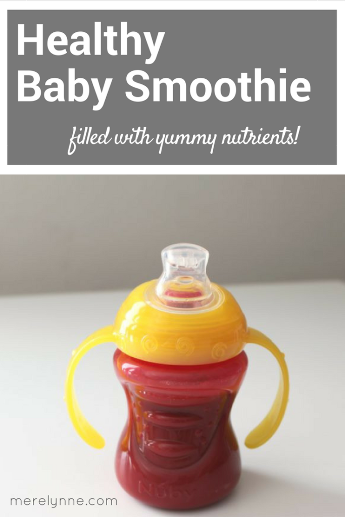 How to Make a Healthy Baby Smoothie - Meredith Rines