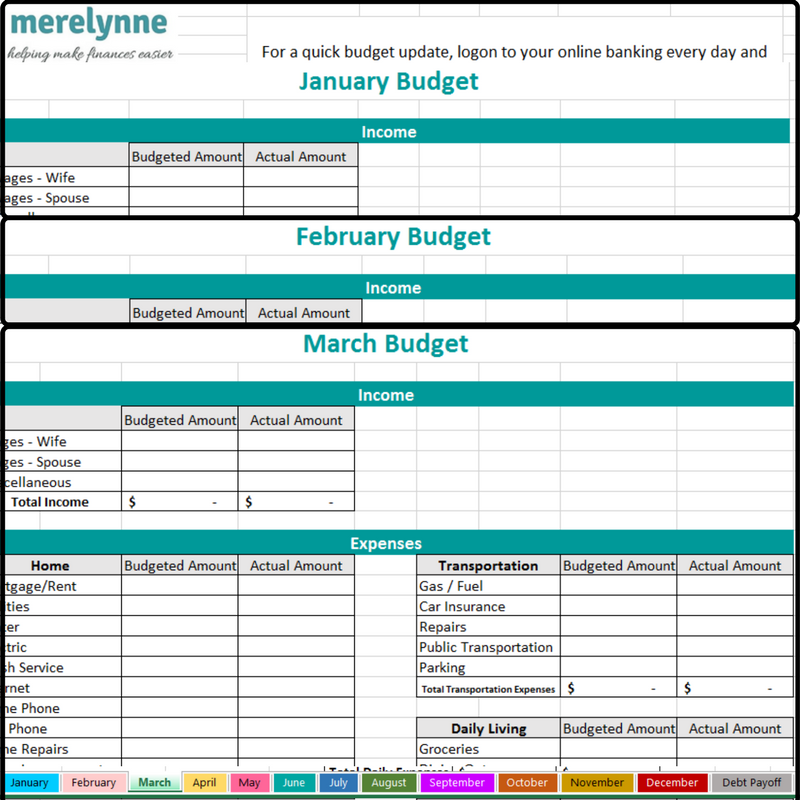 budgeting template, budget program, how to budget, learn how to budget