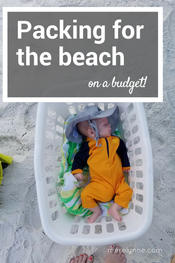 packing for the beach on a budget