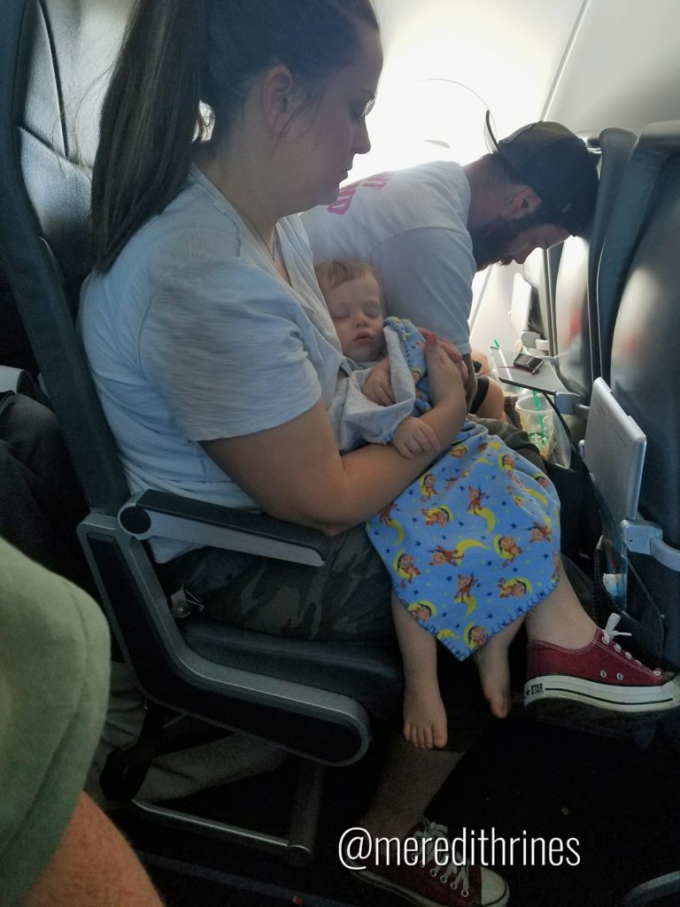 Florida vacation, travling with a toddler, flying with a toddler, how to travel with a baby