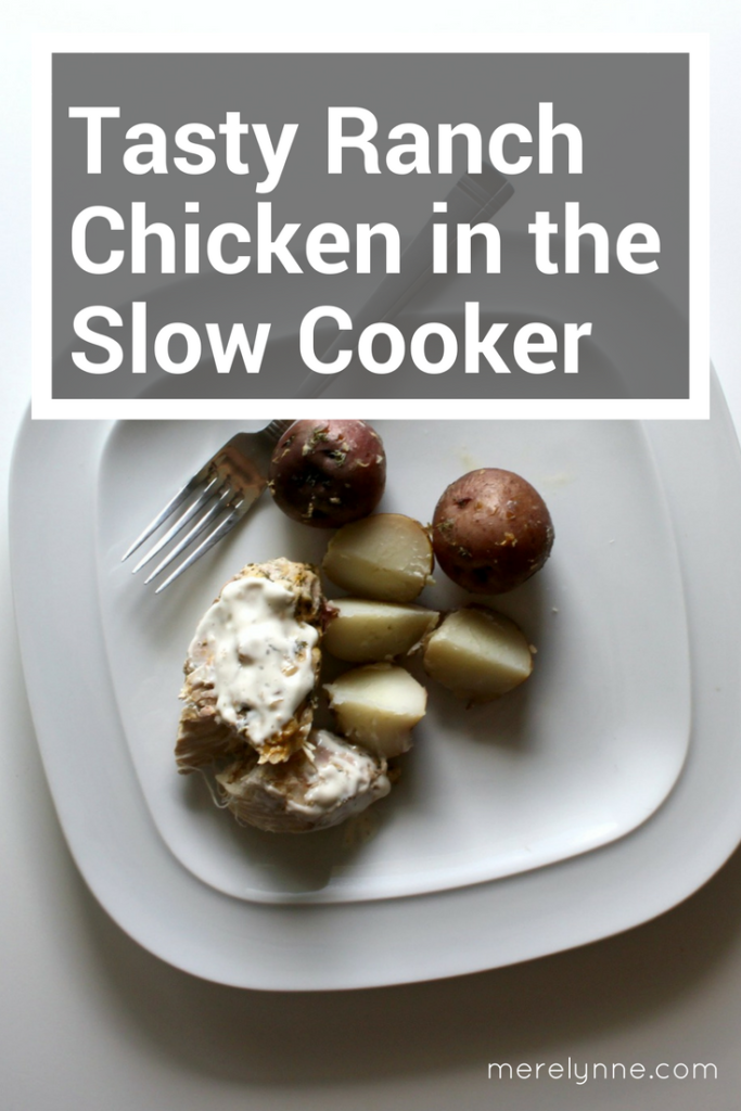 Tasty Ranch Chicken in the Slow Cooker, chicken crockpot recipe