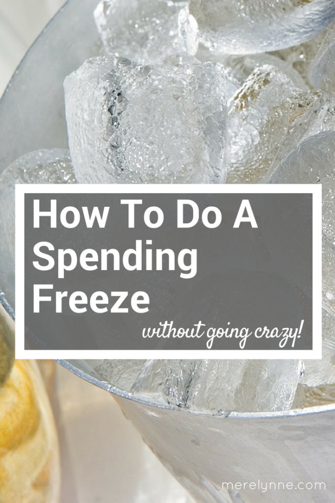 how to do a spending freeze, why do a spending freeze, what is a spending freeze, spending freeze