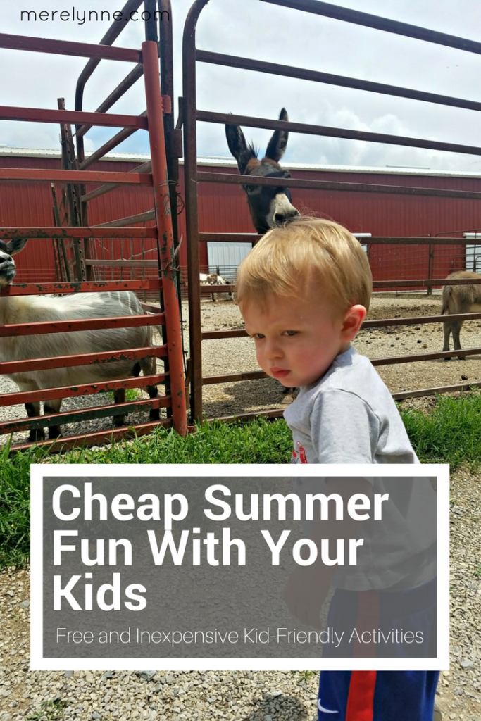 cheap summer fun, ways to have cheap fun with toddlers, summer with toddlers, activities to do with kids, free things to do with toddlers