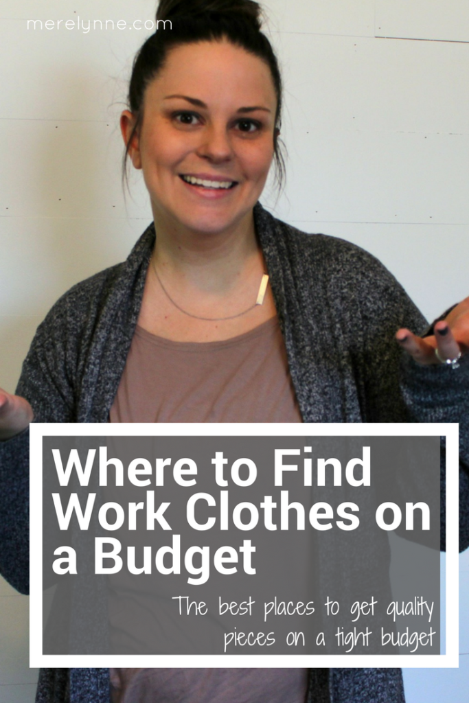 Where to Find Work Clothes on a Budget, clothes on a budget, career clothes, budget work clothes, clothes for the office,