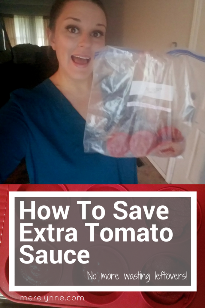 Save Extra Tomato Sauce, how to Save Extra Tomato Sauce, tomato sauce, freeze food, how to freeze tomato sauce, how to freeze tomato, meredith rines, meredithrines, merelynne