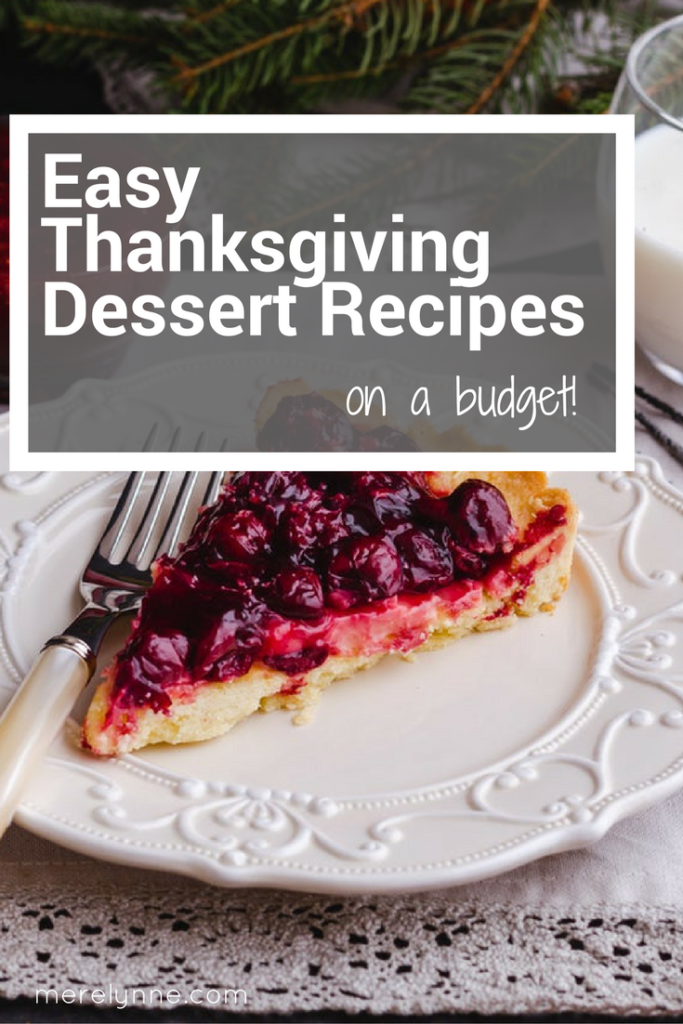 Easy Thanksgiving Dessert Recipes, thanksgiving dessert, easy dessert ideas, dessert recipes, meredith rines, merelynne