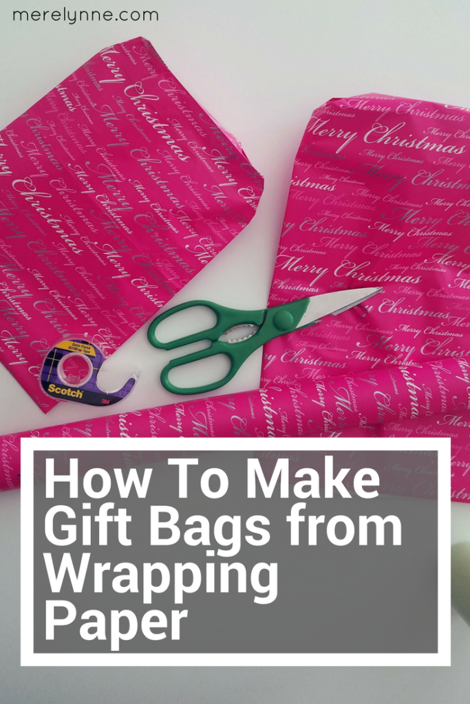 How to Make a Gift Bag from Wrapping Paper