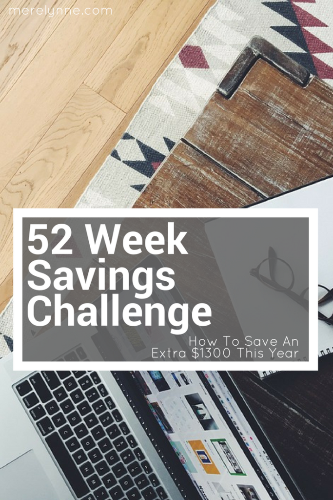 savings challenge, 52 week savings challenge, money challenge, how to save more, save more faster, meredith rines, merelynne