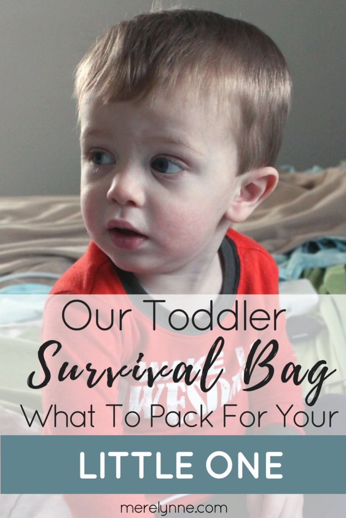 what to pack in your toddler diaper bag, having a toddler bag, packing your toddler survival bag, meredith rines, merelynne
