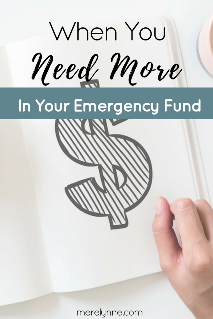 how much to put in your emergency fund, how much should you have in your emergency fund, how much to put into savings each month