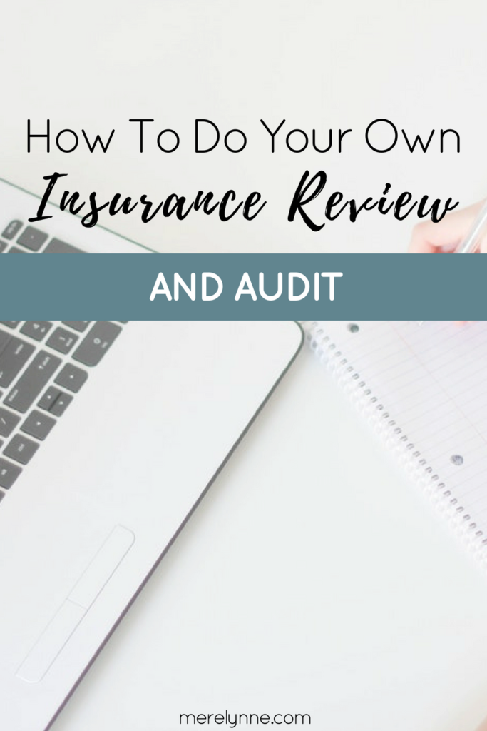 how to do an insurance review