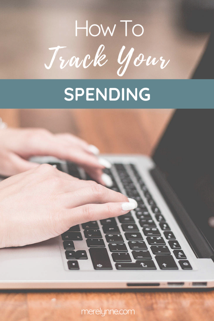 how to track your spending