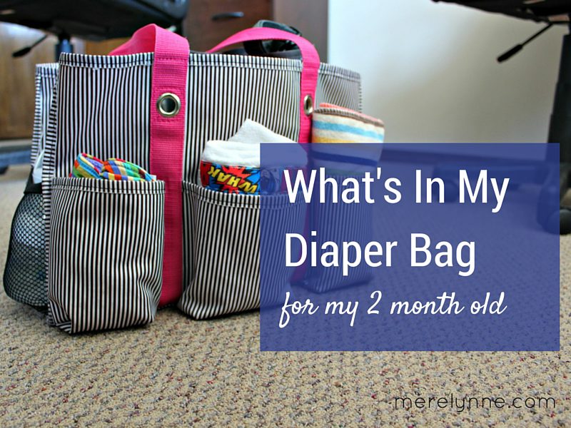 What's in My Diaper Bag? - Meredith Rines