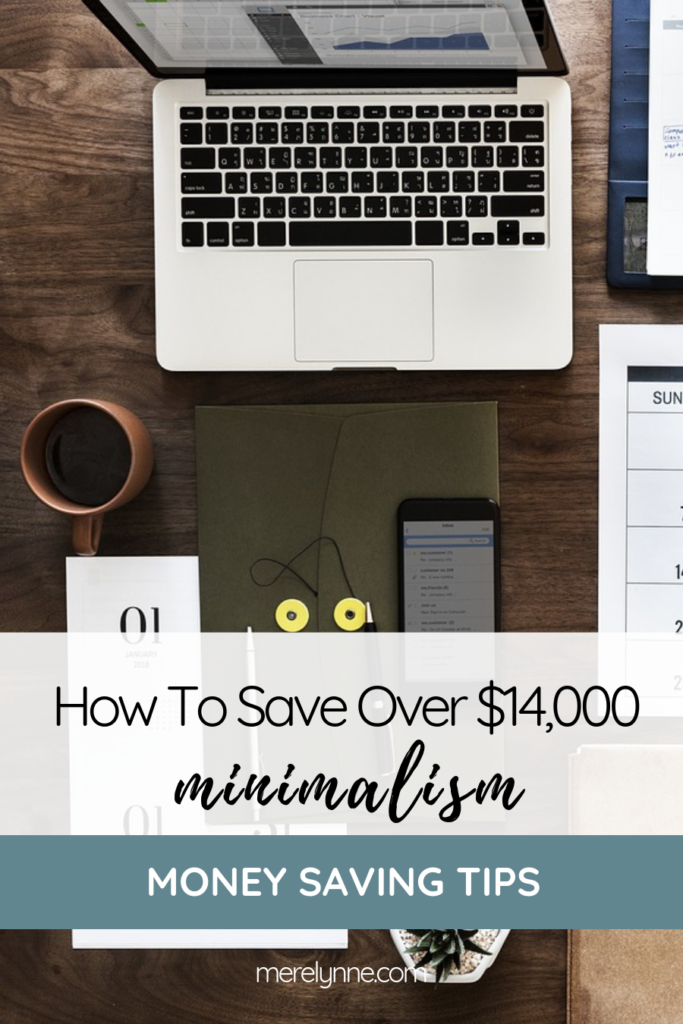 How We Save $14,000 Each Year, minimalism money saving tips