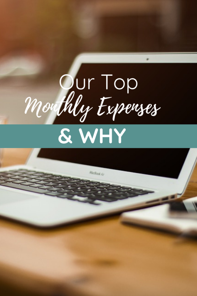 OUR TOP MONTHLY EXPENSES